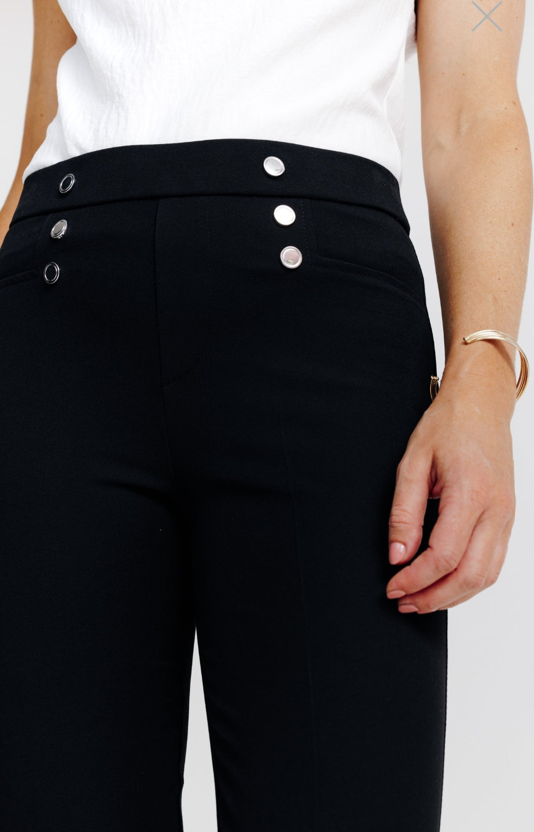 ARMAND THIERRY PANTALON EN LORENZO CEINTURE TREGGING