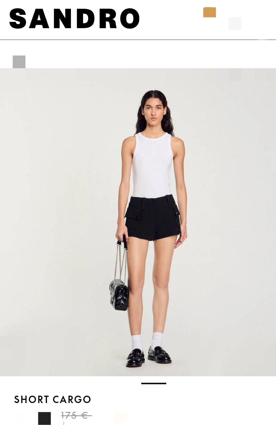SANDRO SHORT CARGO