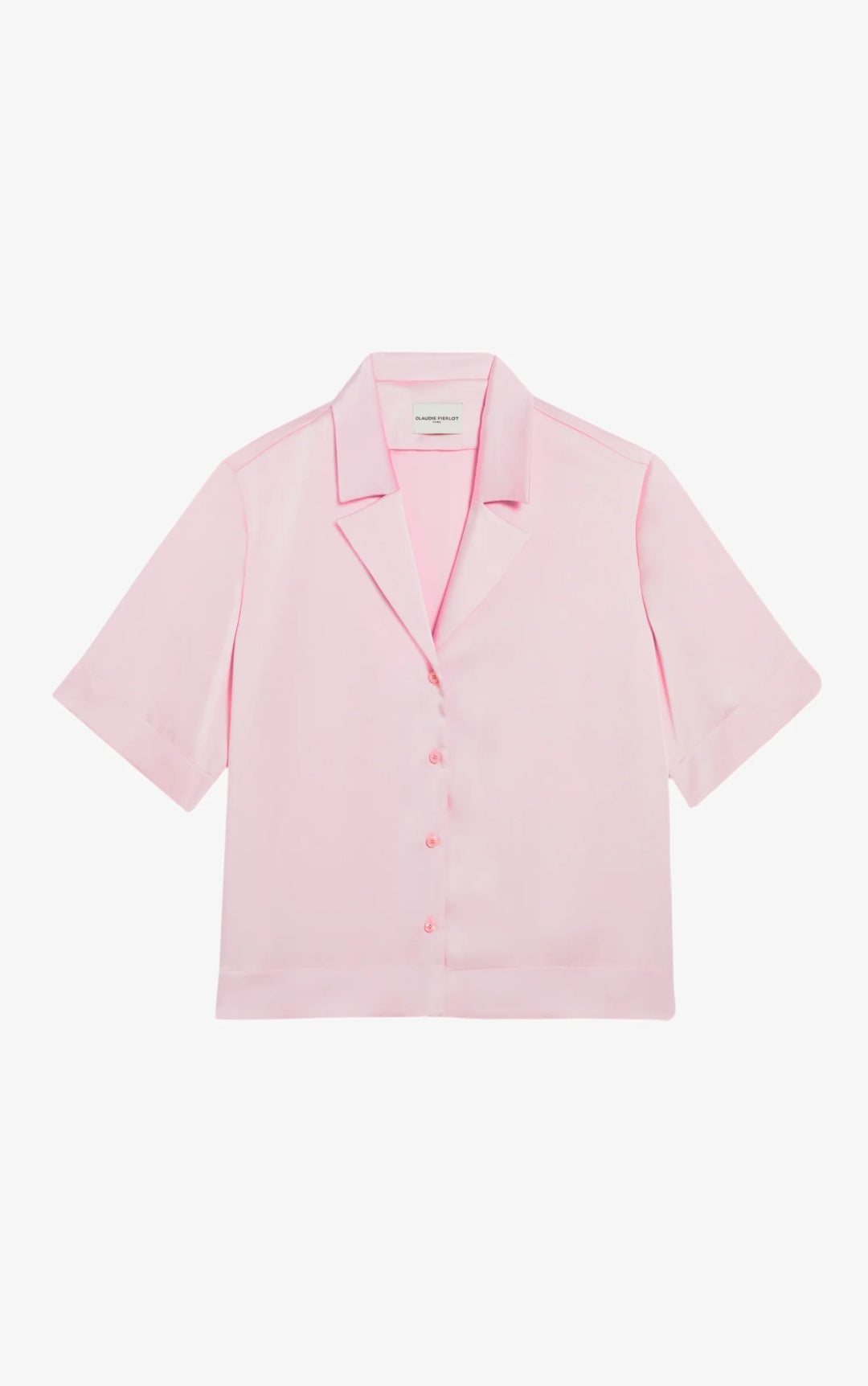 CLAUDIE PIERLOT CHEMISE FLUIDE SATINÉE