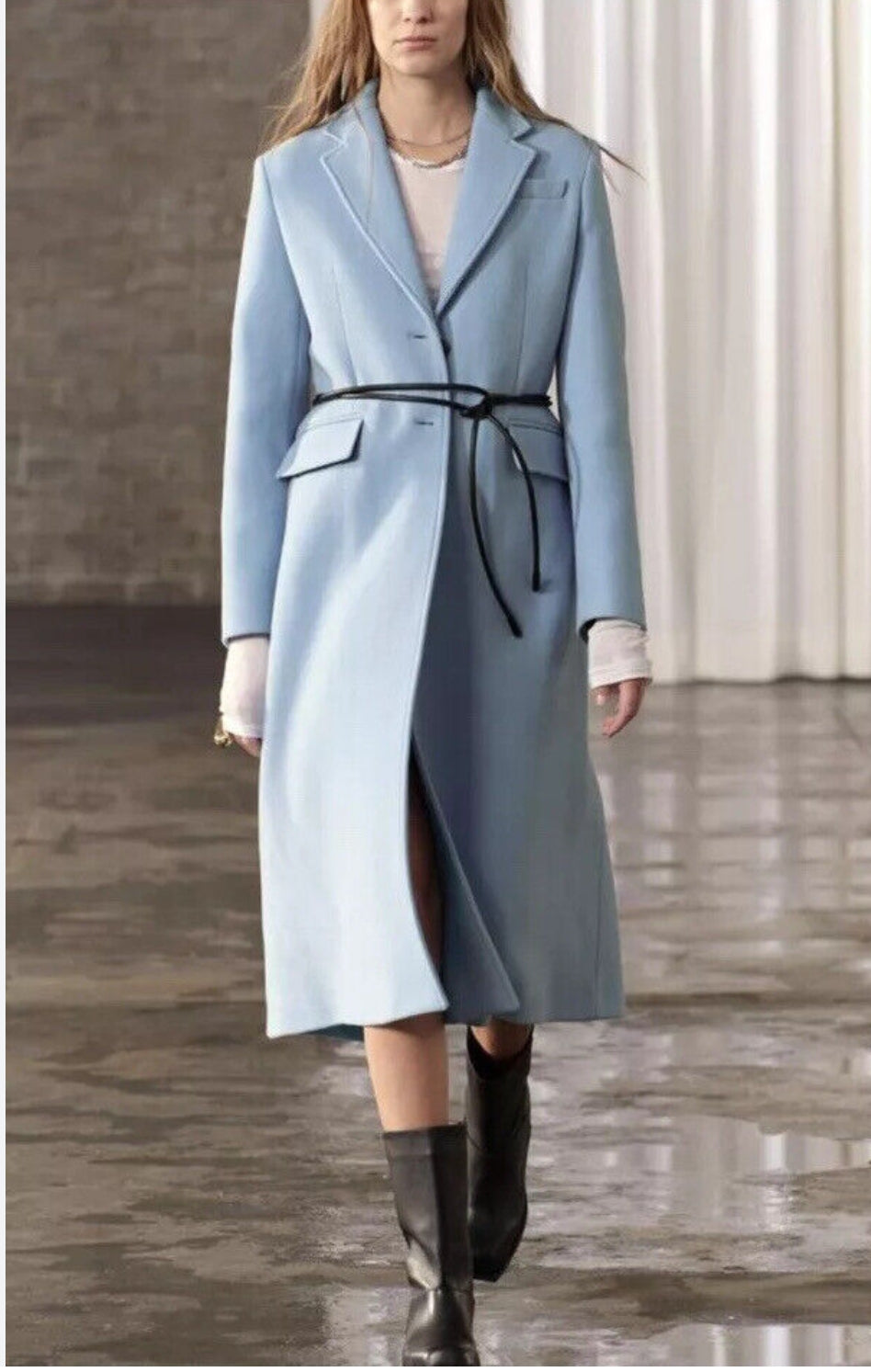 MANTEAU EN LAINE COLLECTION ZW