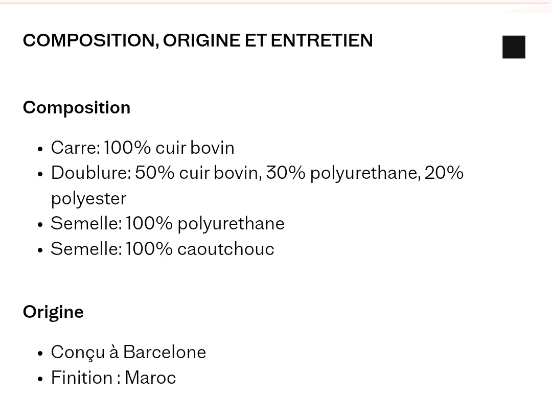 MANGO MOCASSINS CUIR