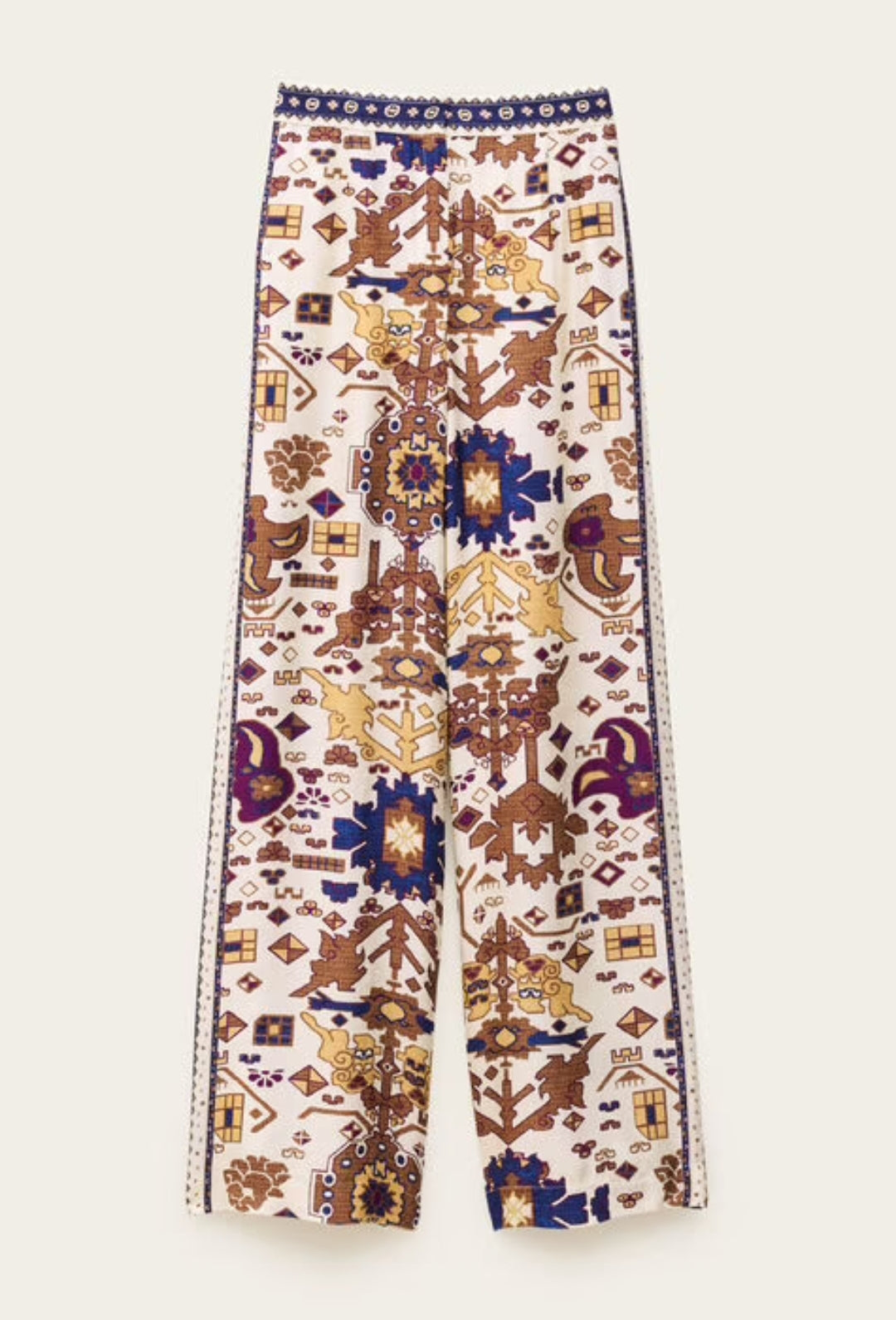 ba&sh VLYDE PANTALON DROIT IMPRIMÉ