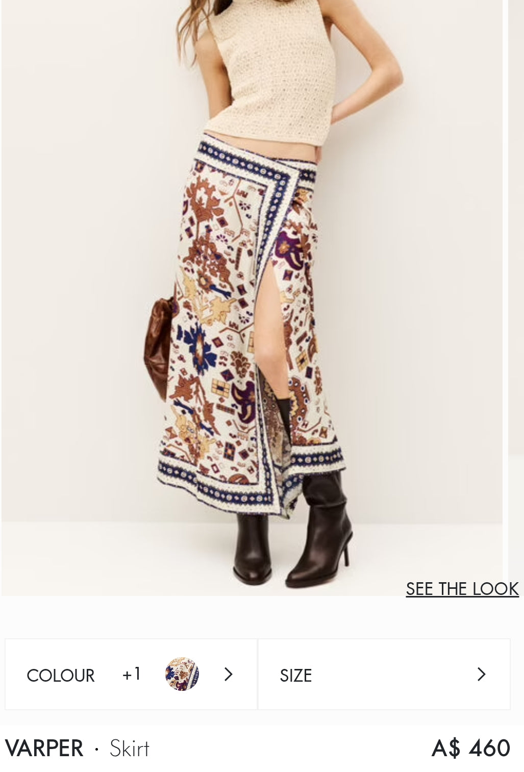 ba&sh VARPER SKIRT