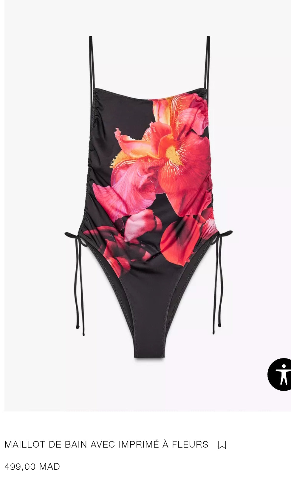 MAILLOT DE BAIN AVEC IMPRIMÉ À FLEURS