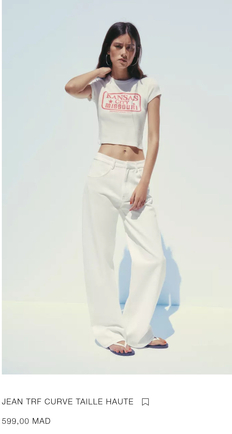 JEAN TRF CURVE TAILLE HAUTE