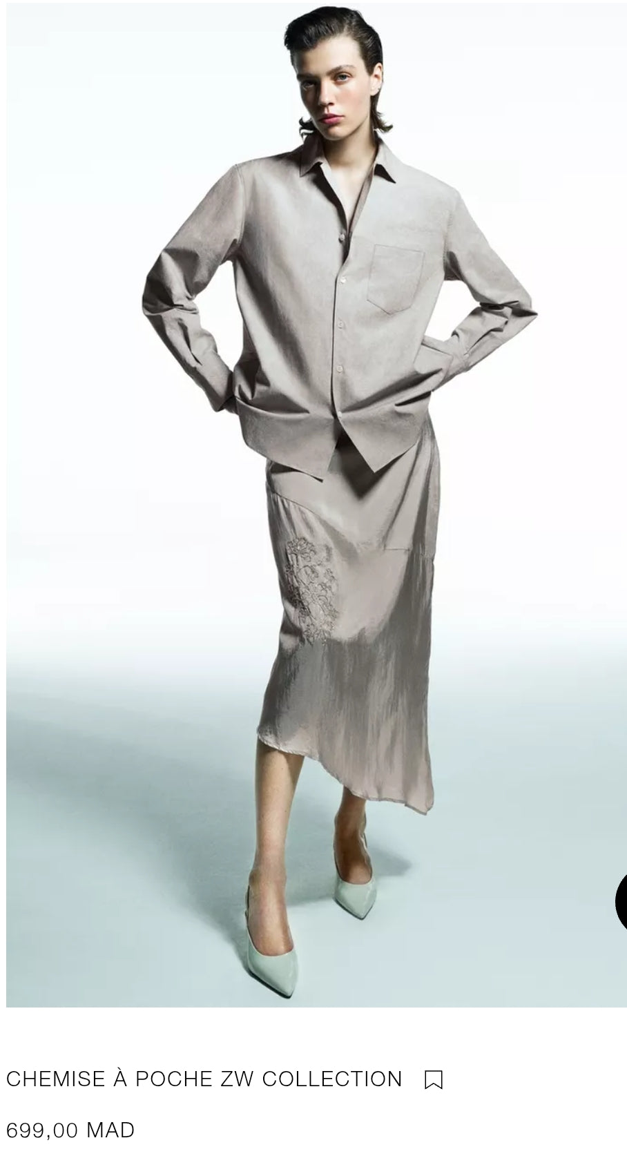 CHEMISE À POCHE ZW COLLECTION