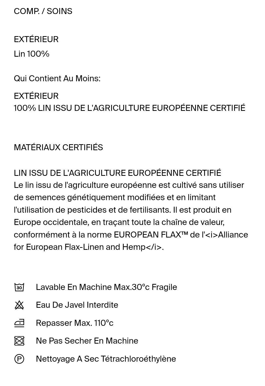 MASSIMO DUTTI CHEMISIER MANCHES COURTES 100 % LIN