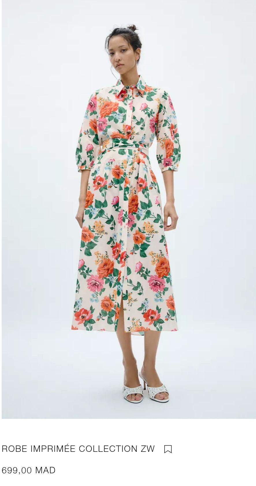 ROBE IMPRIMÉE COLLECTION ZW