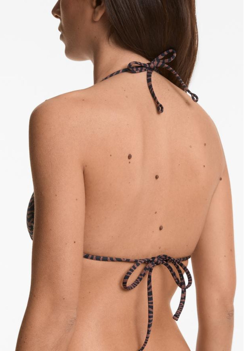 OYSHO HAUT TRIANGLE | MEDIUM-COVERAGE JACQUARD TIE BIKINI BRIEFS