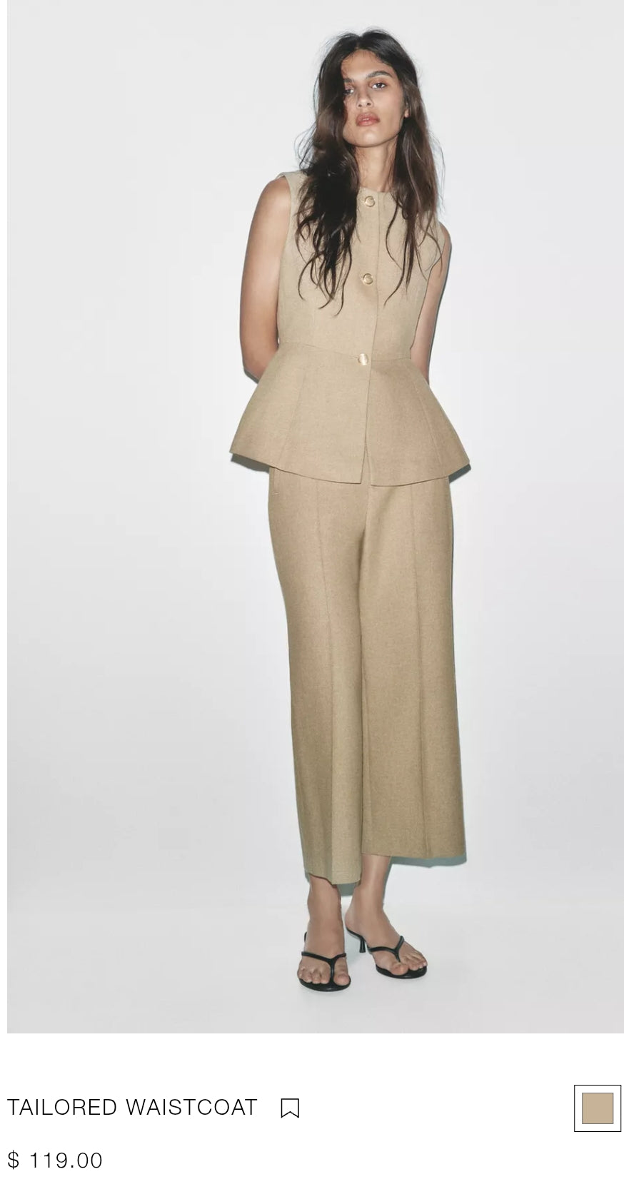 TAILORED WAISTCOAT