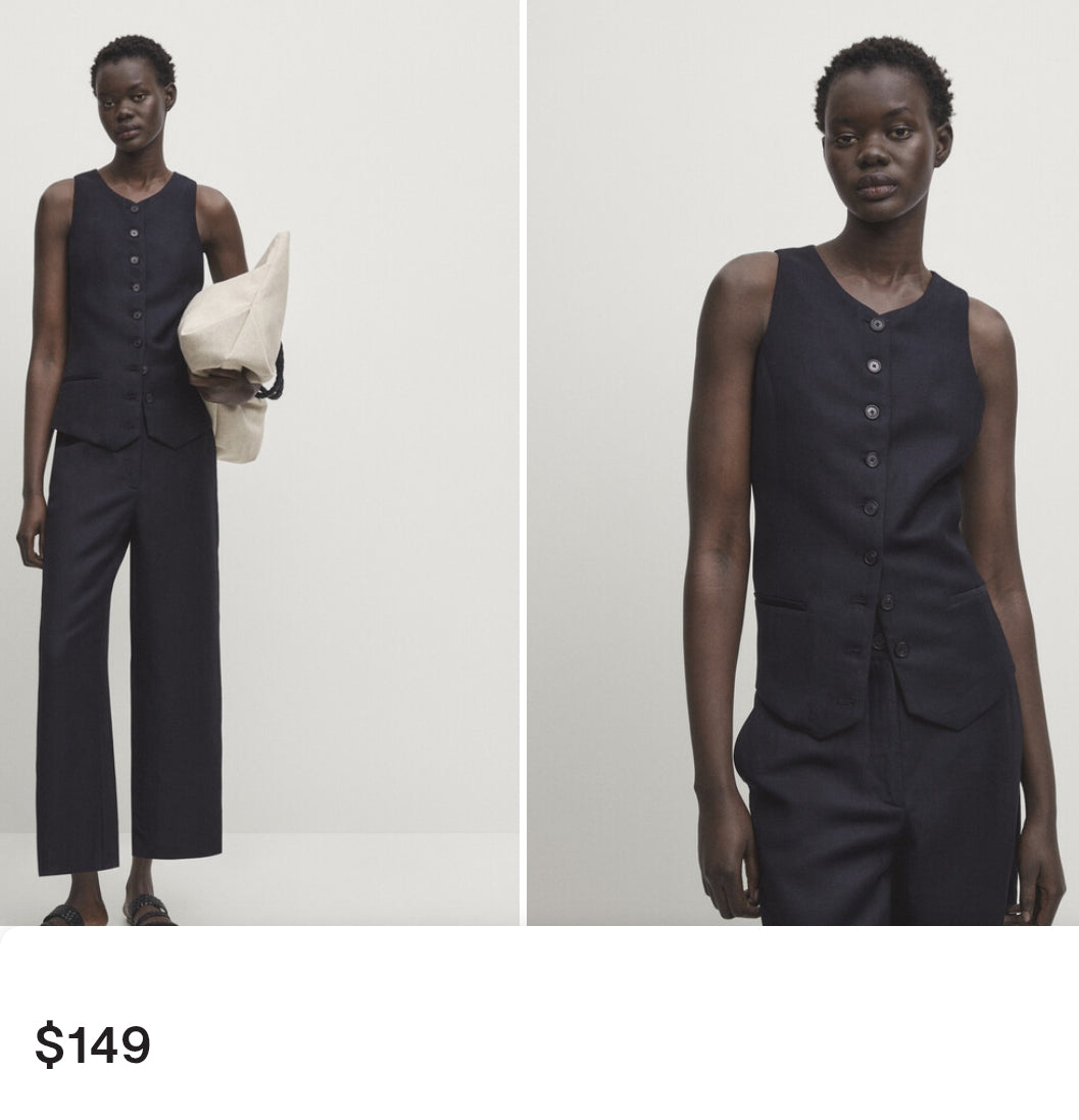 VESTE SANS MANCHES