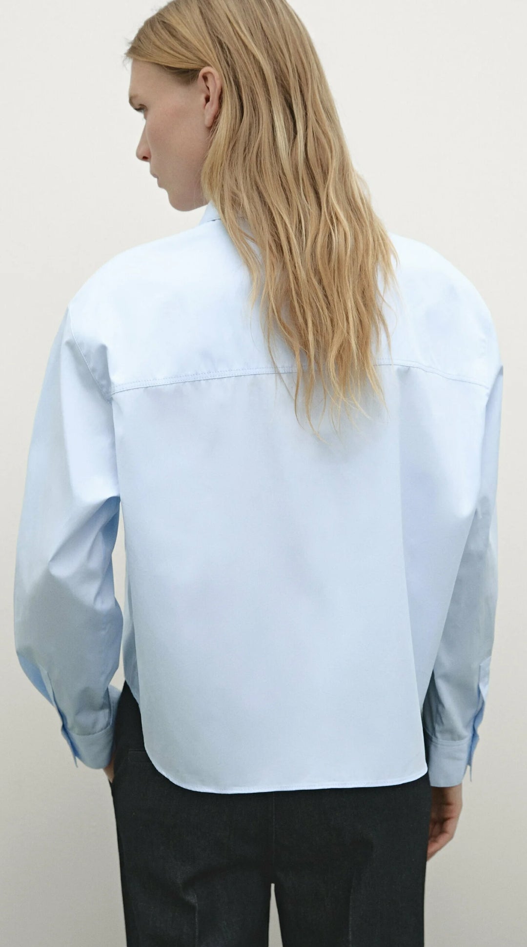 CHEMISIER CROPPED