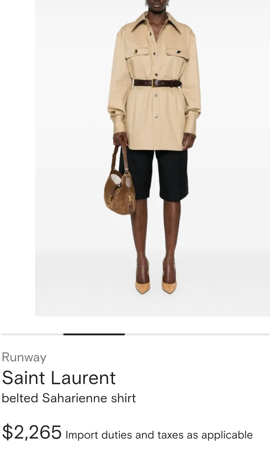 VESTE À MANCHES RETROUSSÉES AVEC CEINTURE