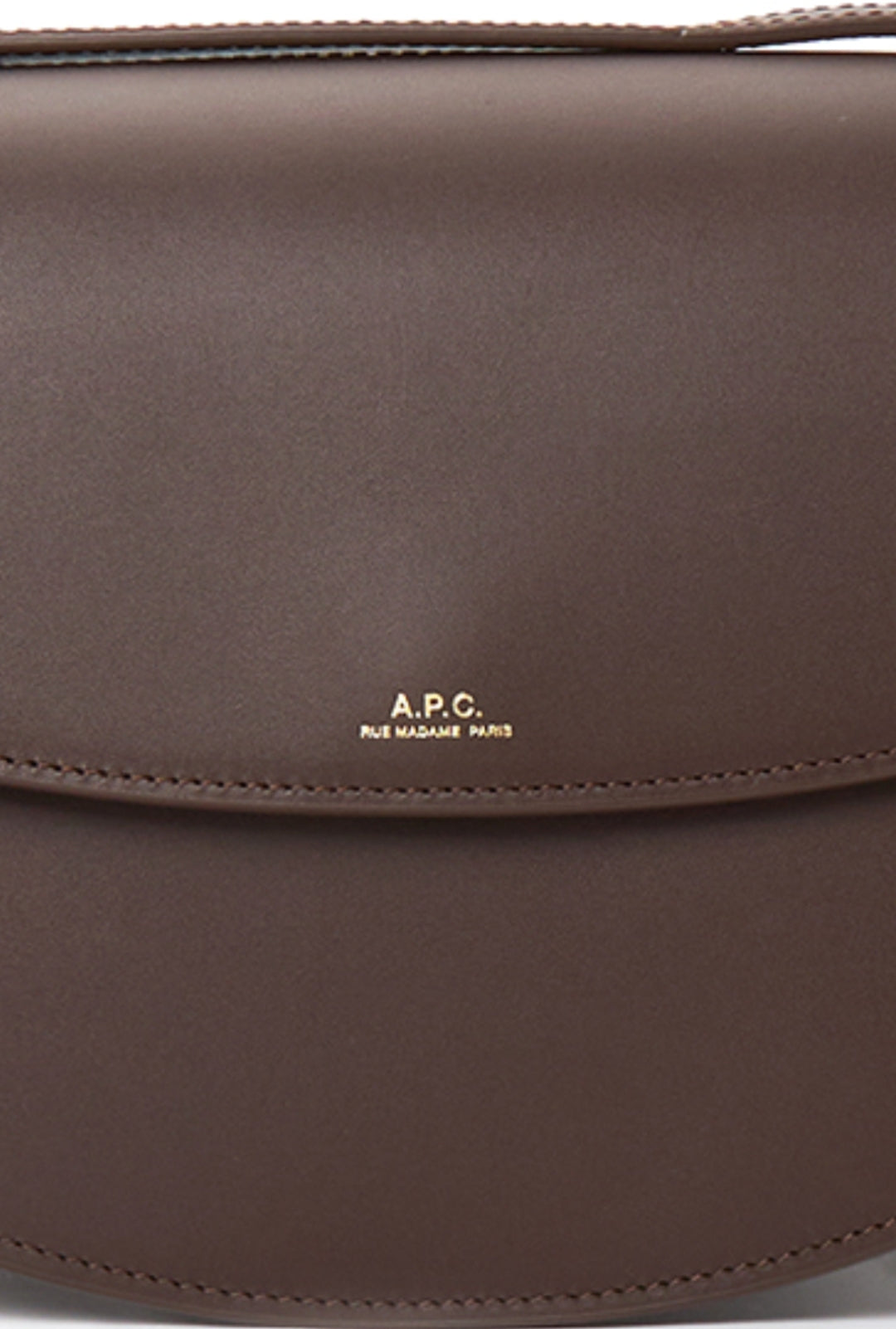 A.P.C. SARAH BAG MARRON FONCÉ
