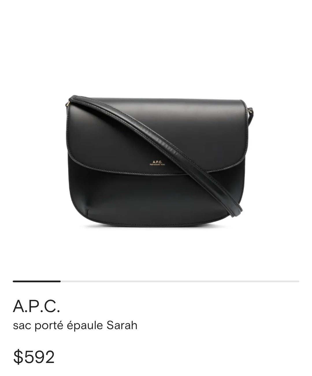 A.P.C. SARAH SHOULDER BAG