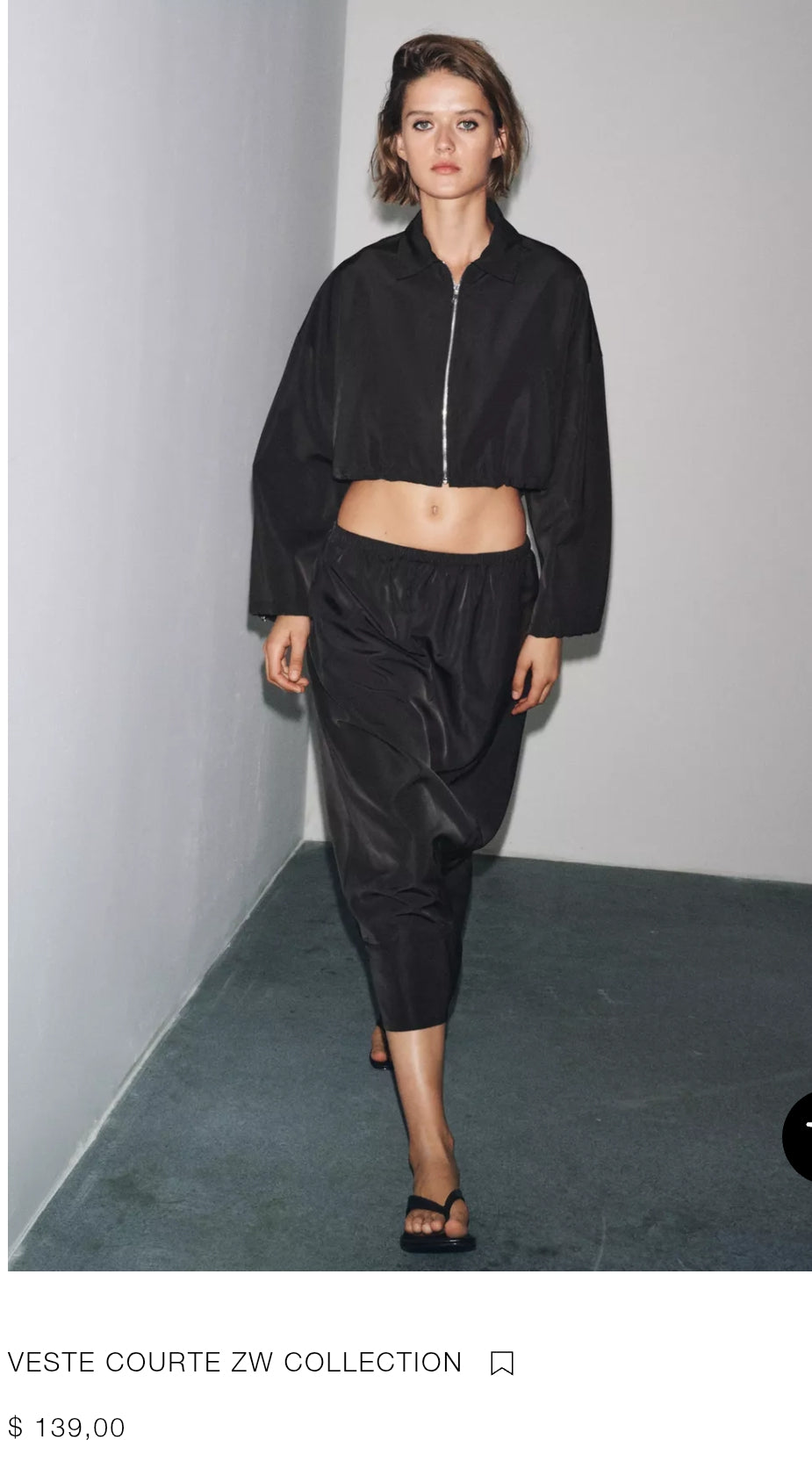 VESTE COURTE ZW COLLECTION