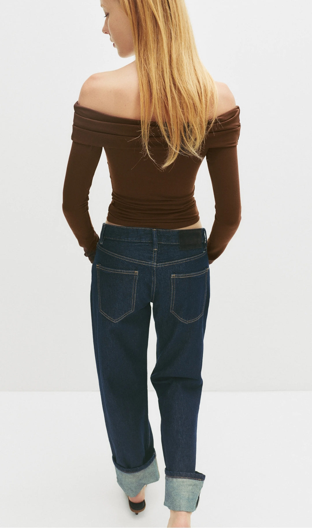 T-SHIRT Ã MANCHES LONGUES BARDOT WITH 