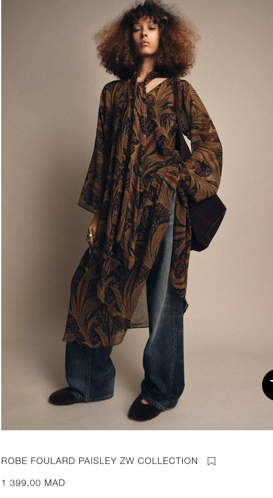 ROBE FOULARD PAISLEY ZW COLLECTION