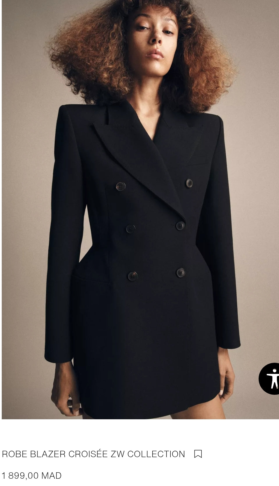 ROBE BLAZER CROISÉE ZW COLLECTION