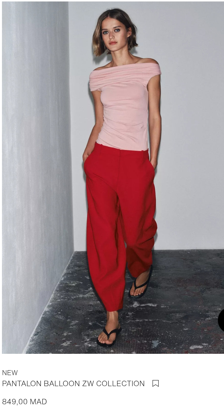 PANTALON BALLOON ZW COLLECTION