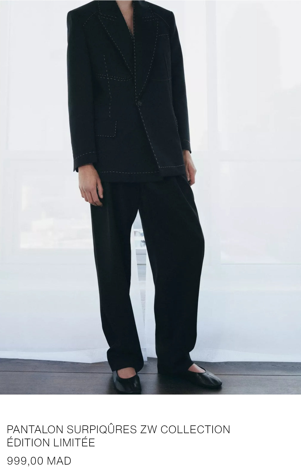 PANTALON SURPIQÛRES ZW COLLECTION ÉDITION LIMITÉE