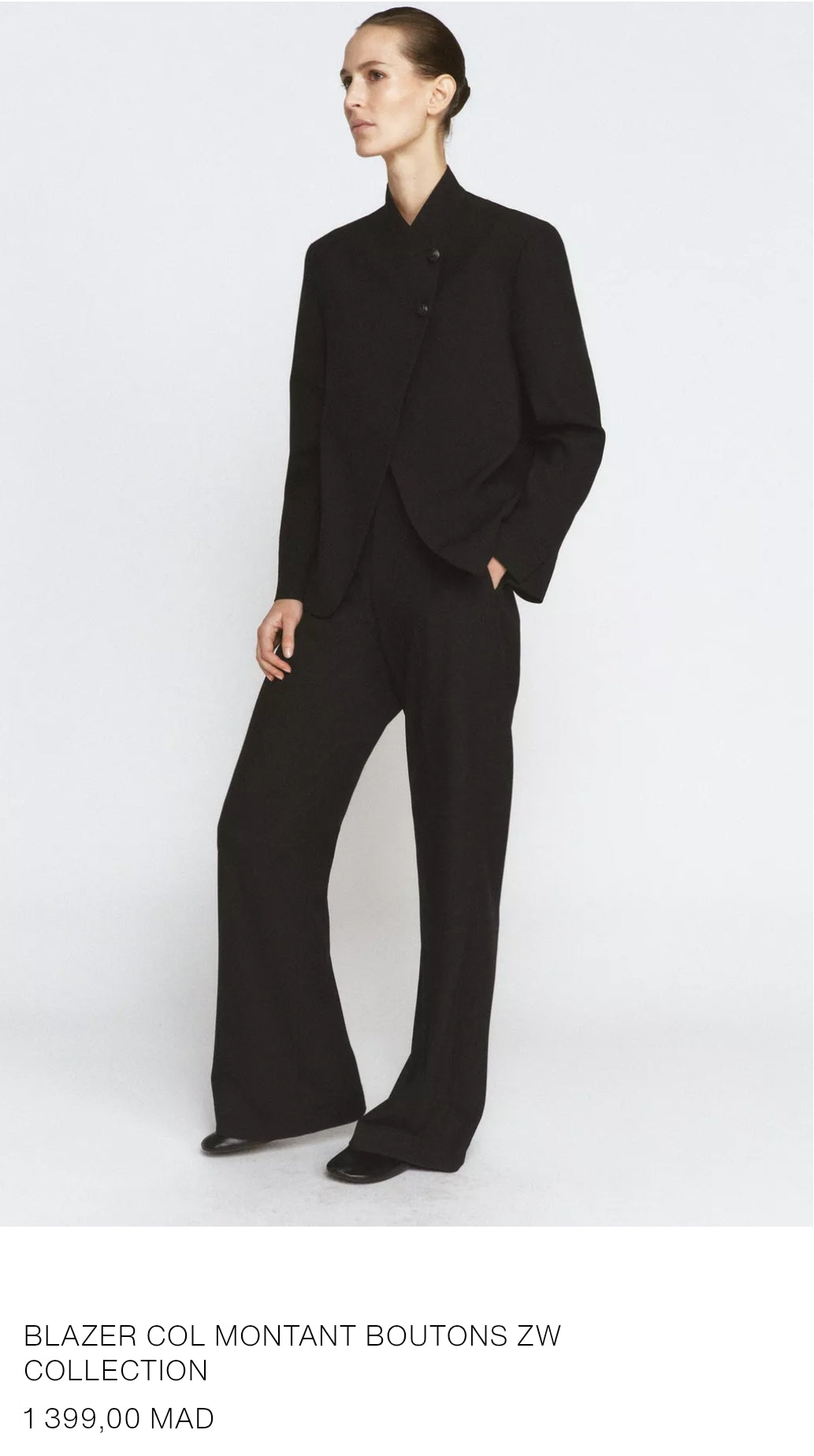BLAZER COL MONTANT BOUTONS ZW COLLECTION