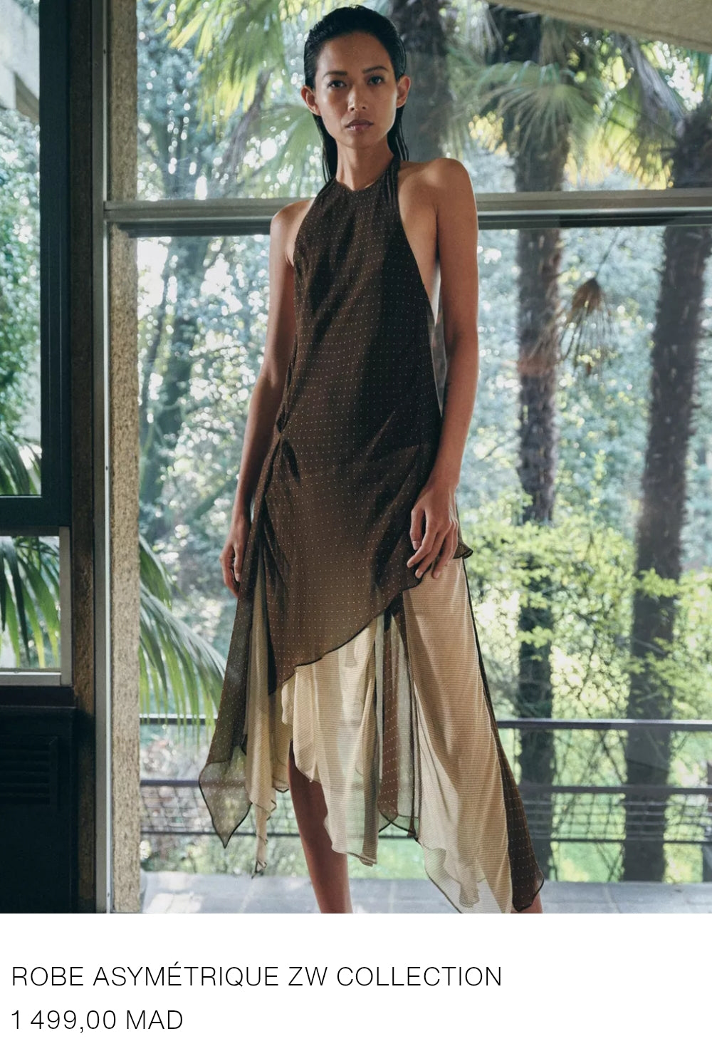 ROBE ASYMÉTRIQUE ZW COLLECTION