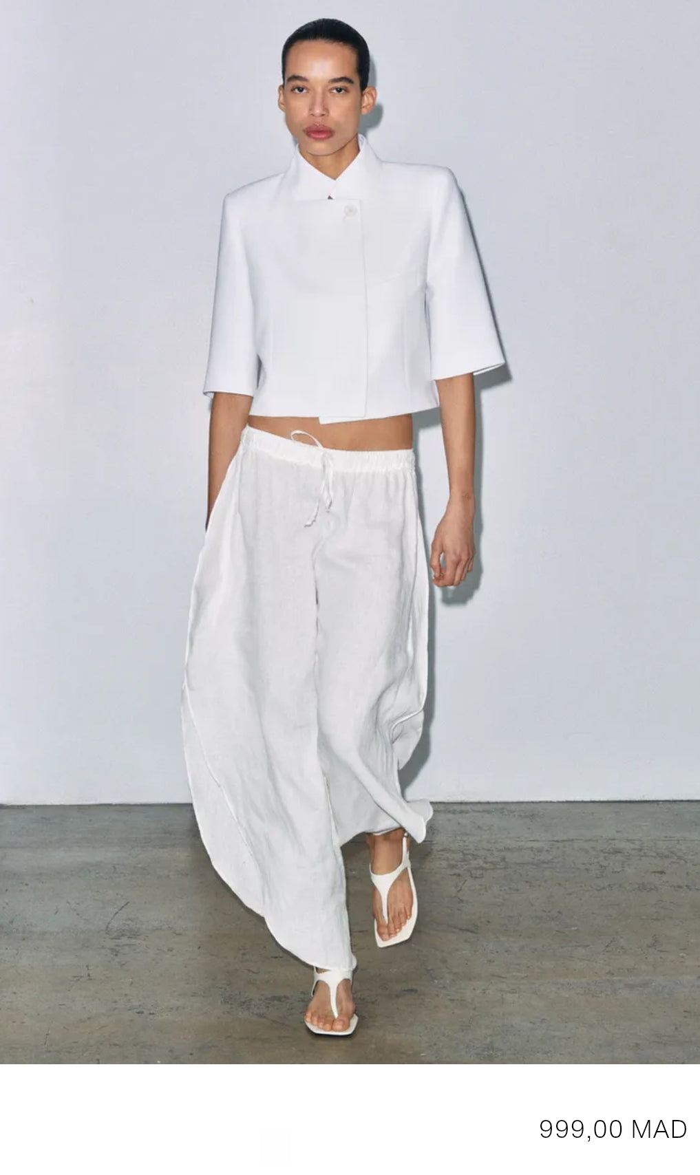 VESTE COURTE À MANCHES COURTES ZW COLLECTION