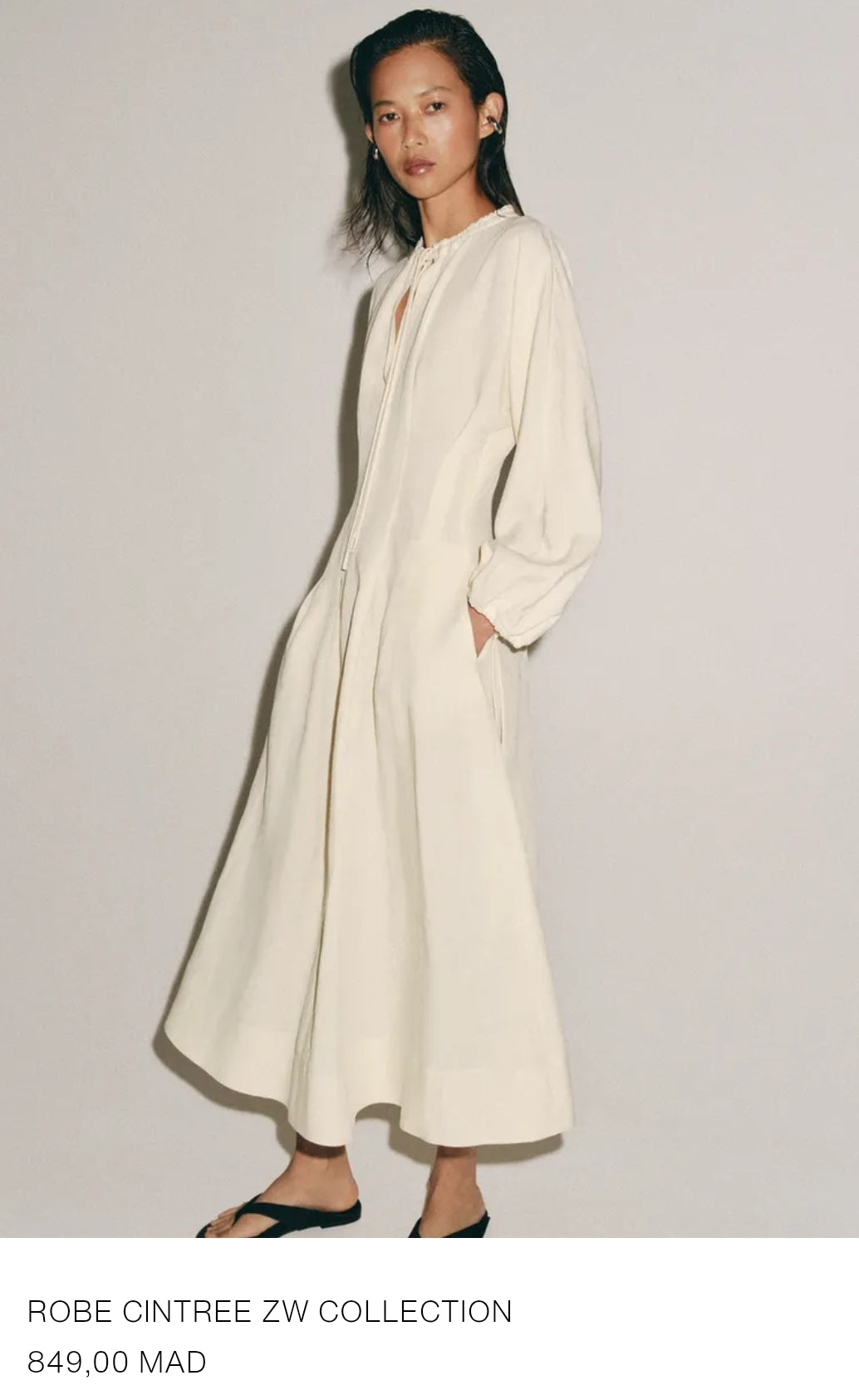 ROBE CINTREE ZW COLLECTION