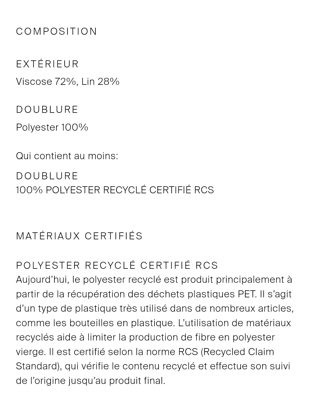 PANTALON LARGE FLUIDE PLISSÉ