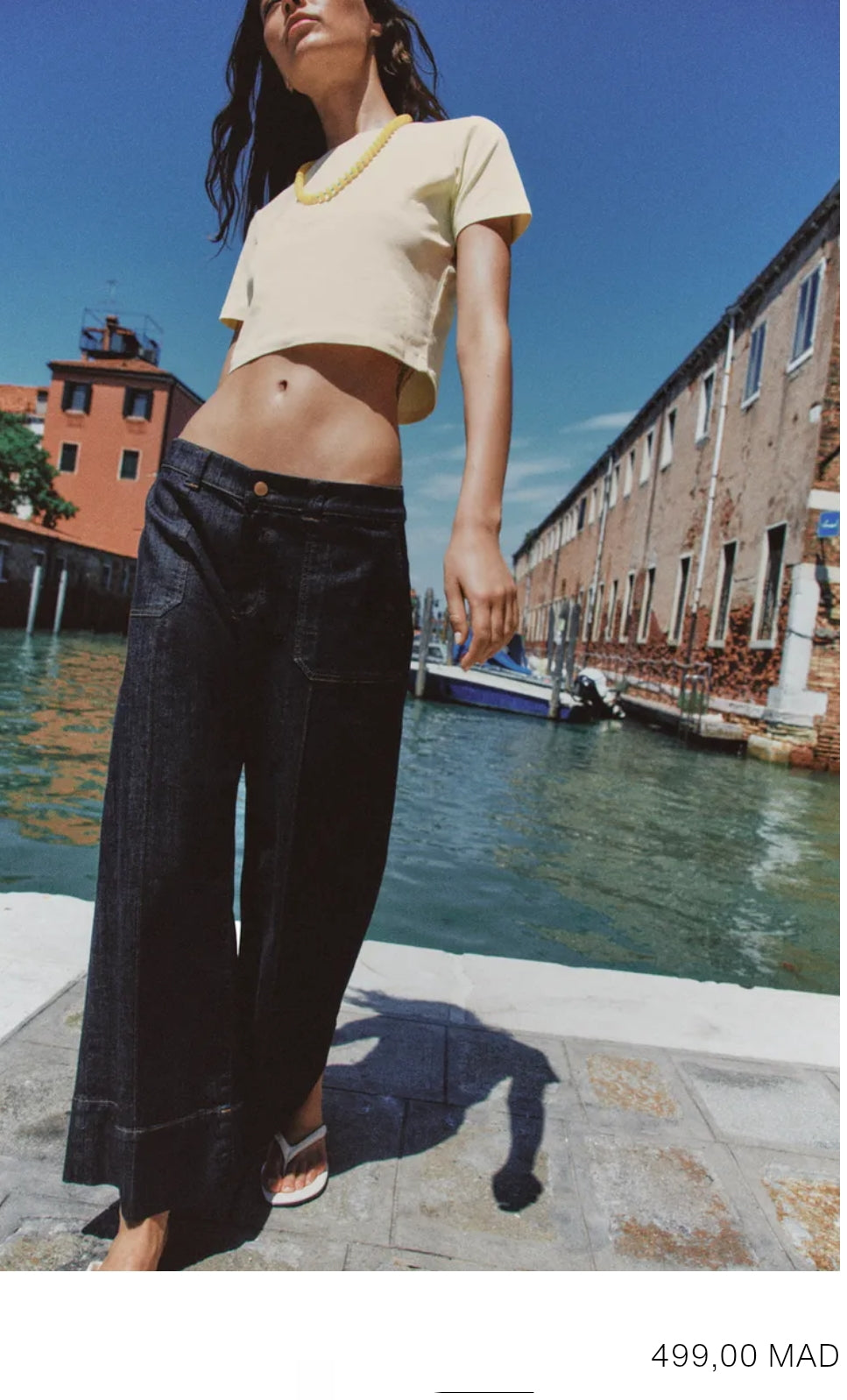 JEAN Z1975 JUPE-CULOTTE TAILLE NORMALE