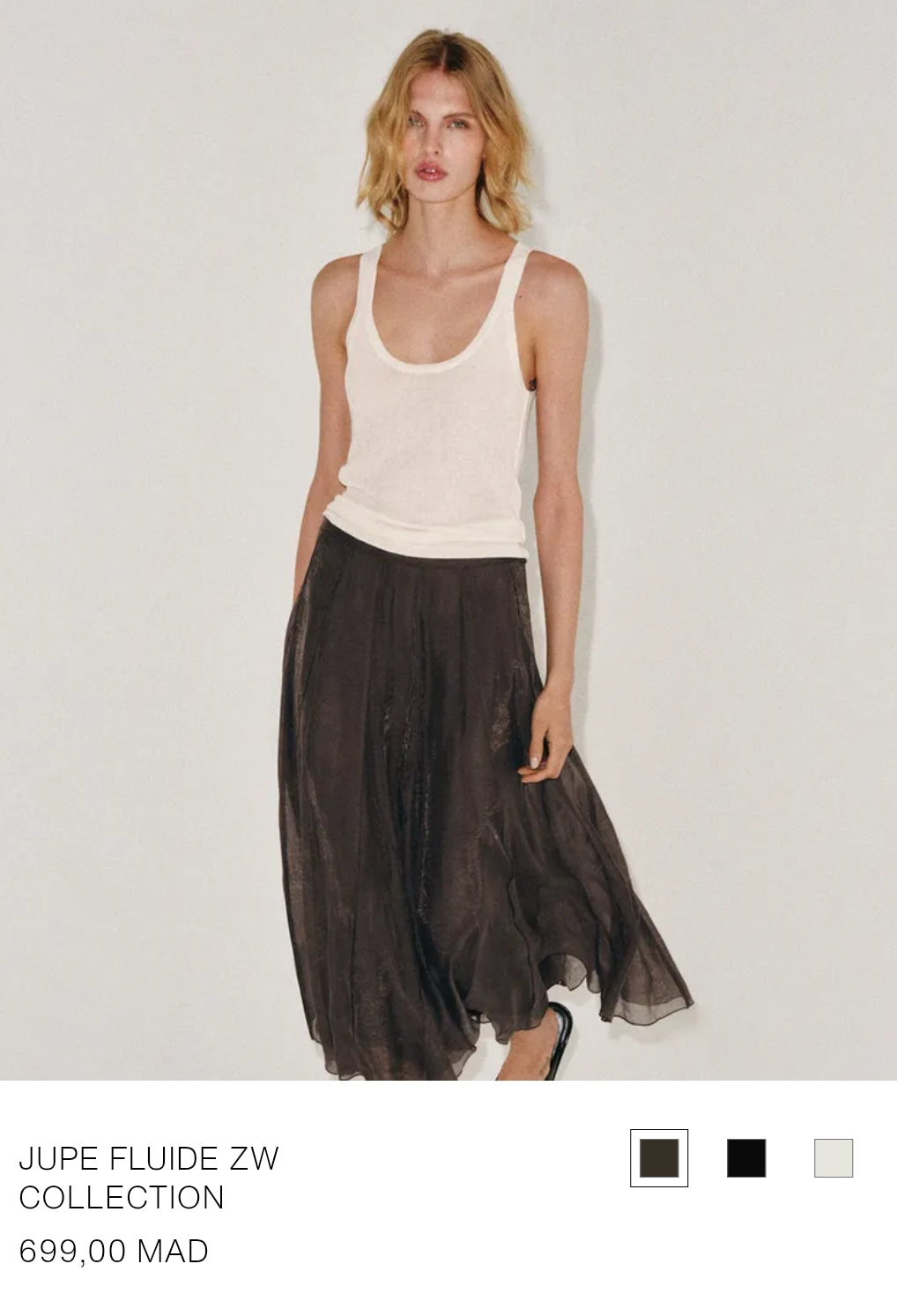 JUPE FLUIDE ZW COLLECTION