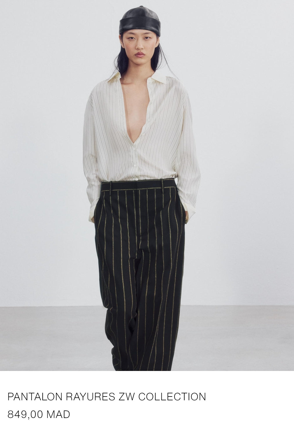 PANTALON RAYURES ZW COLLECTION