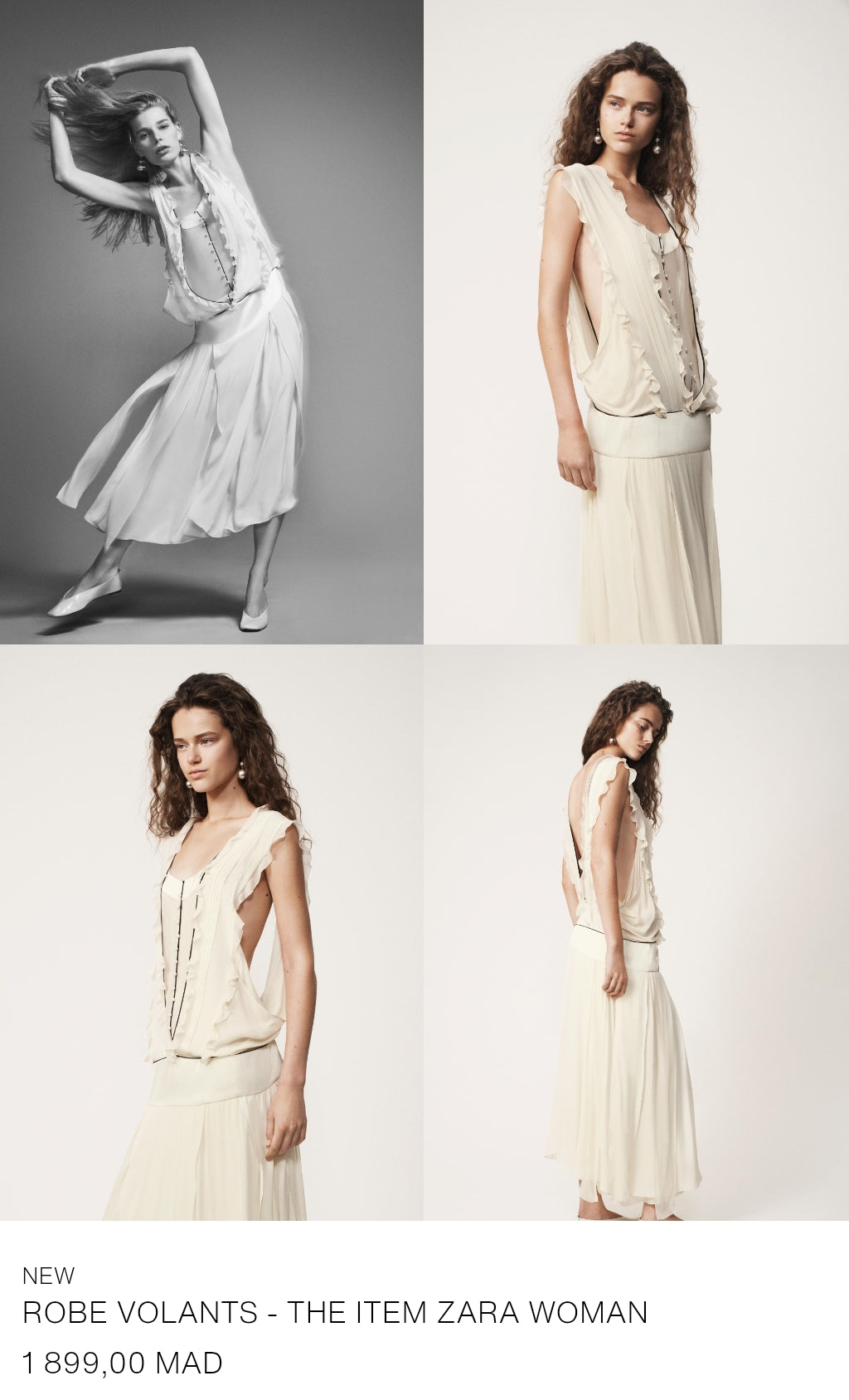 ROBE VOLANTS - THE ITEM ZARA WOMAN