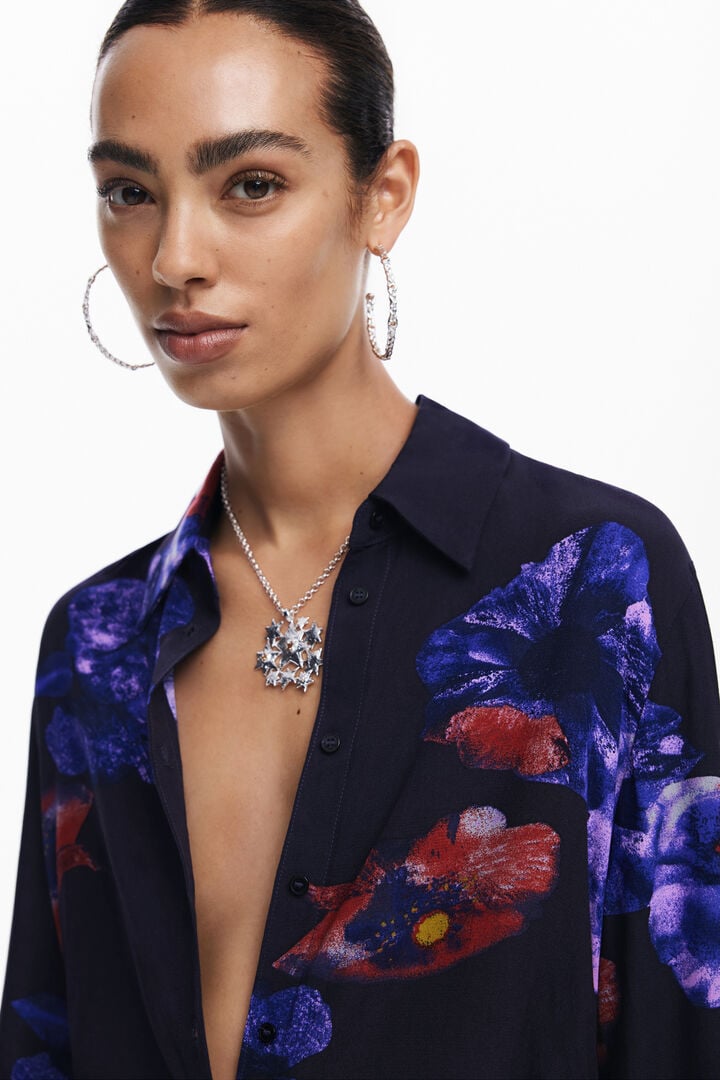 DESIGUAL CHEMISE FLUIDE À FLEURS