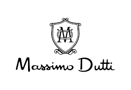 Pantalon Droit En Crêpe Massimo Dutti Blanc Cassé