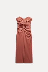 ROBE MI-LONGUE BUSTIER