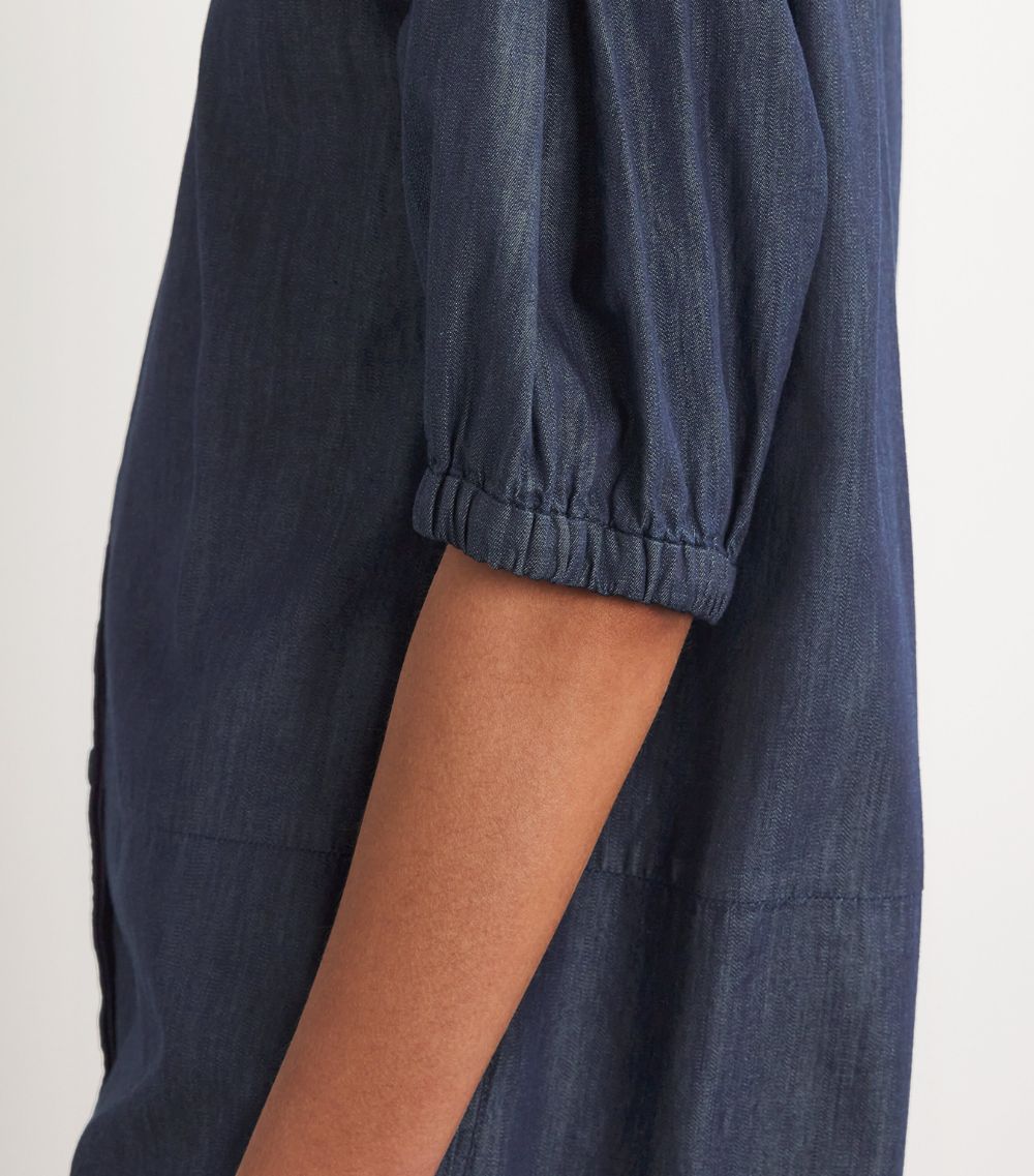 MAX MARA SHORT LIGHTWEIGHT DENIM DRESS
