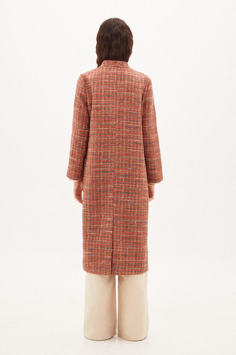 CORTEFIEL MANTEAU LONG EN TISSU FANTAISIE MULTICOLOURED