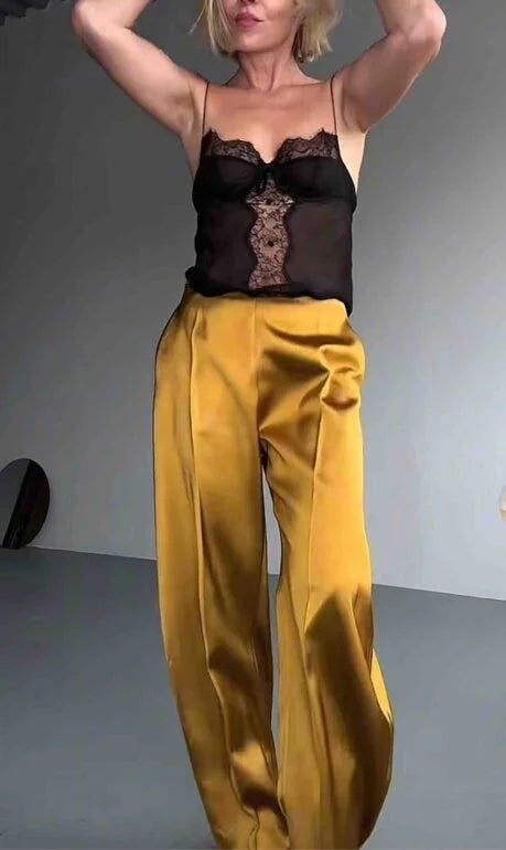 PANTALON COUPE CAROTTE COLLECTION ZW
