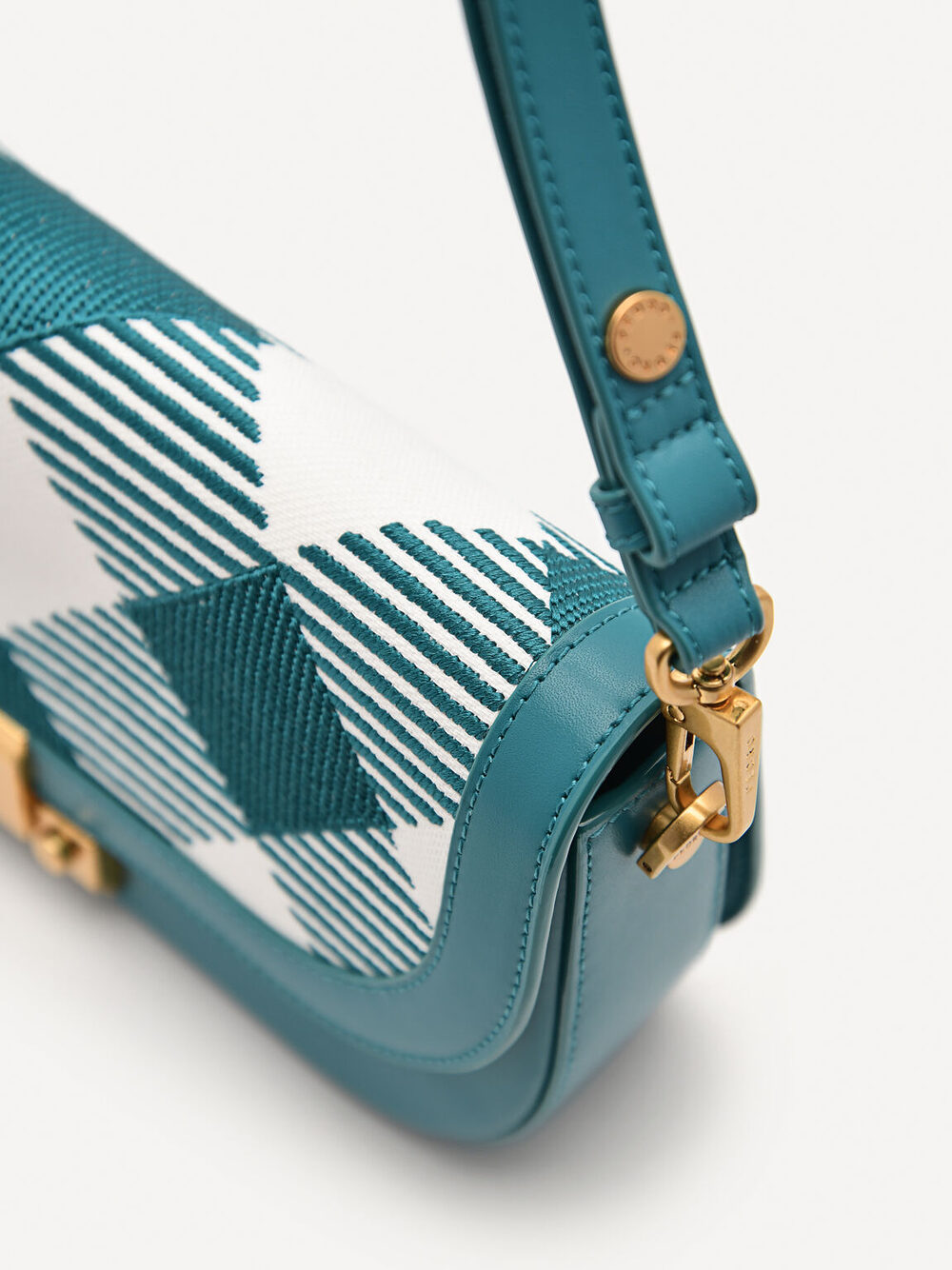 PEDRO STUDIO MILLIE WOVEN SHOULDER BAG – 🩵