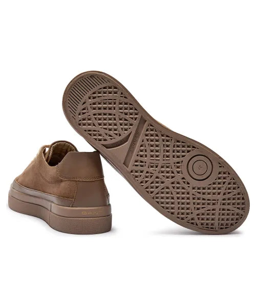 BASKETS EN CUIR