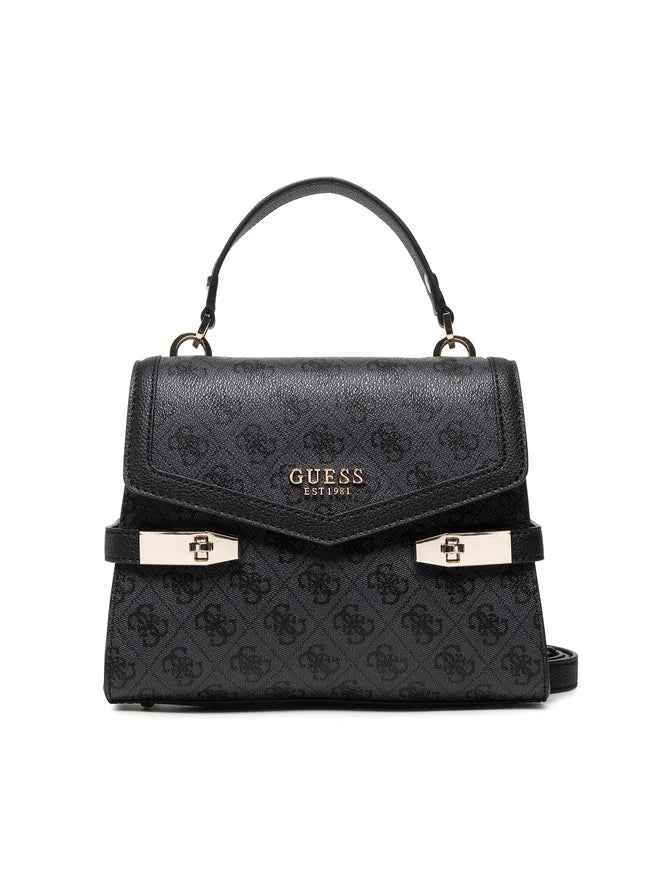 GUESS SAC À MAIN ZADIE LOGO TOP HANDLE FLAP