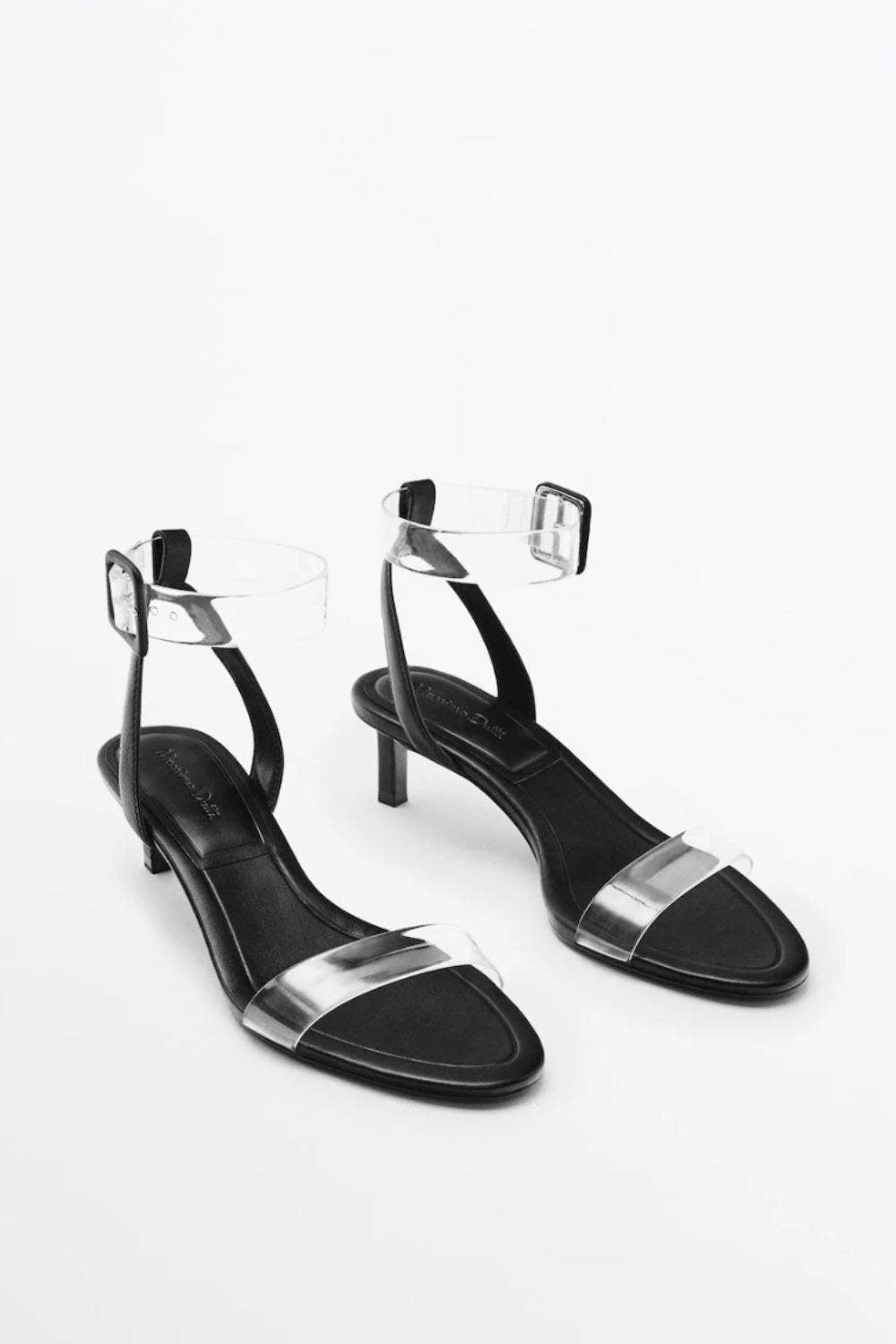 MASSIMO DUTTI SANDALES EN VINYLE