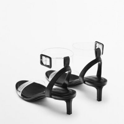 MASSIMO DUTTI SANDALES EN VINYLE