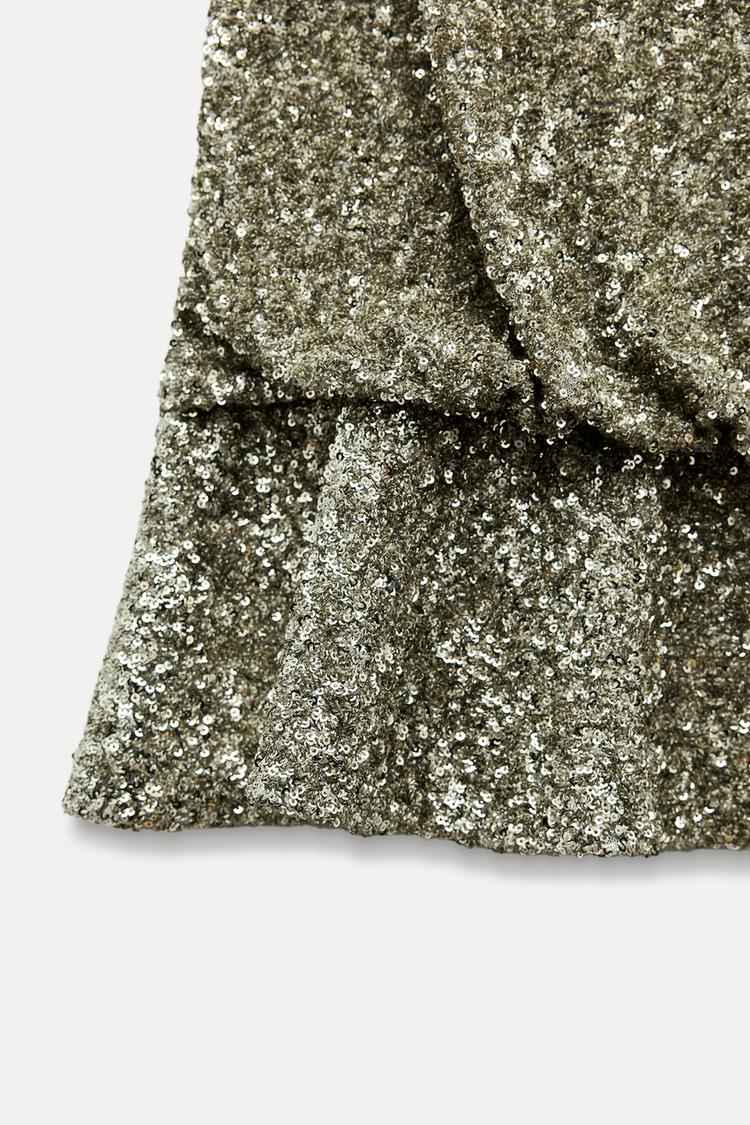 ROBE À SEQUINS SANS TURBAN COLLECTION ZW