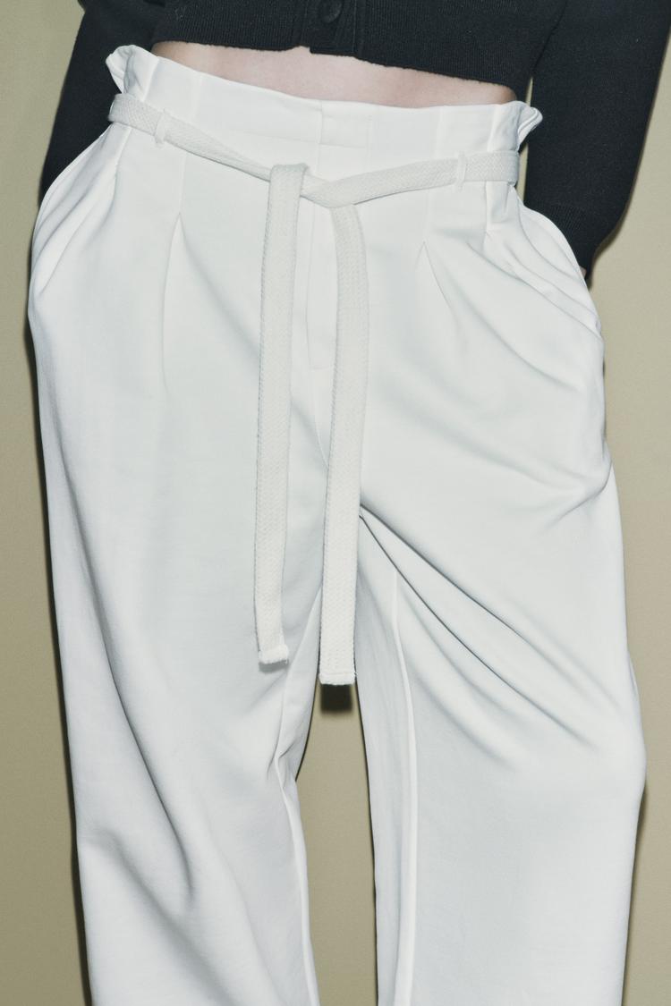 PANTALON DE JOGGING À CEINTURE