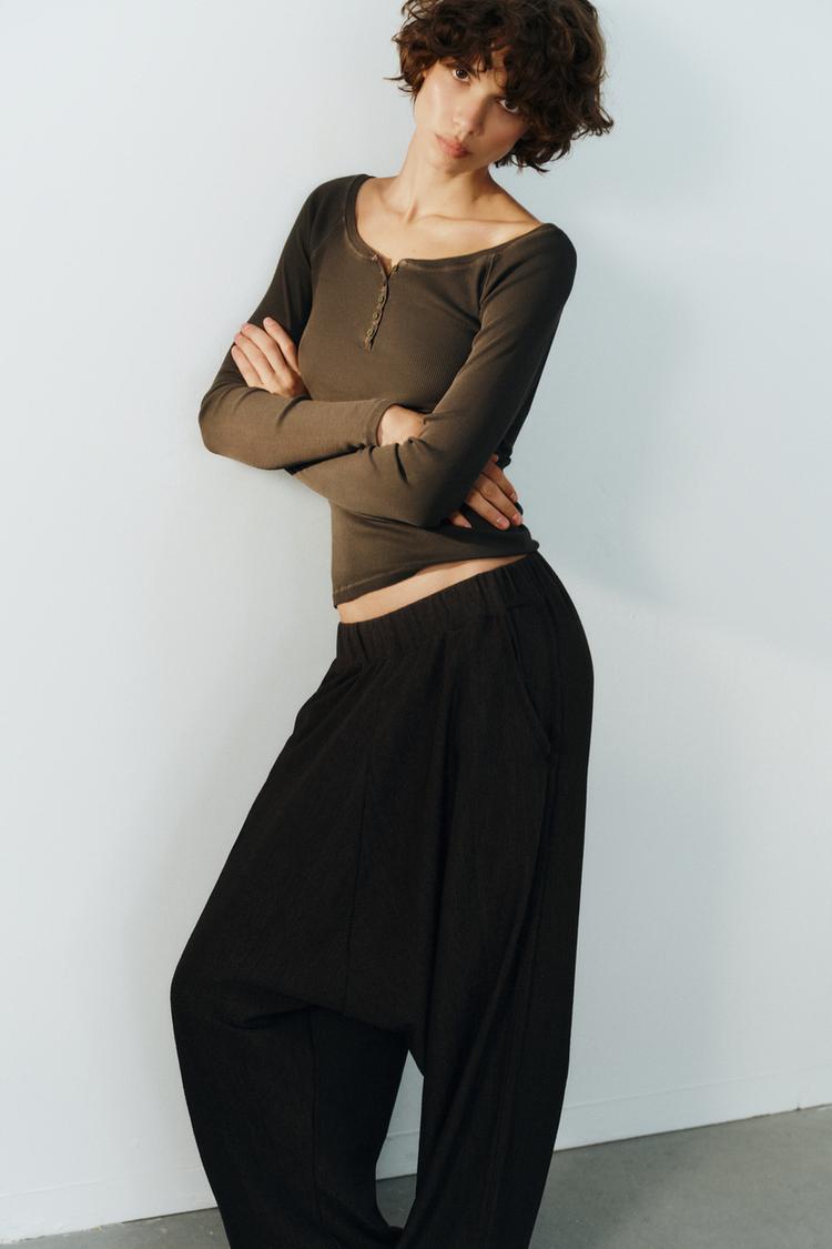 PANTALON VOLUME AVEC POCHES