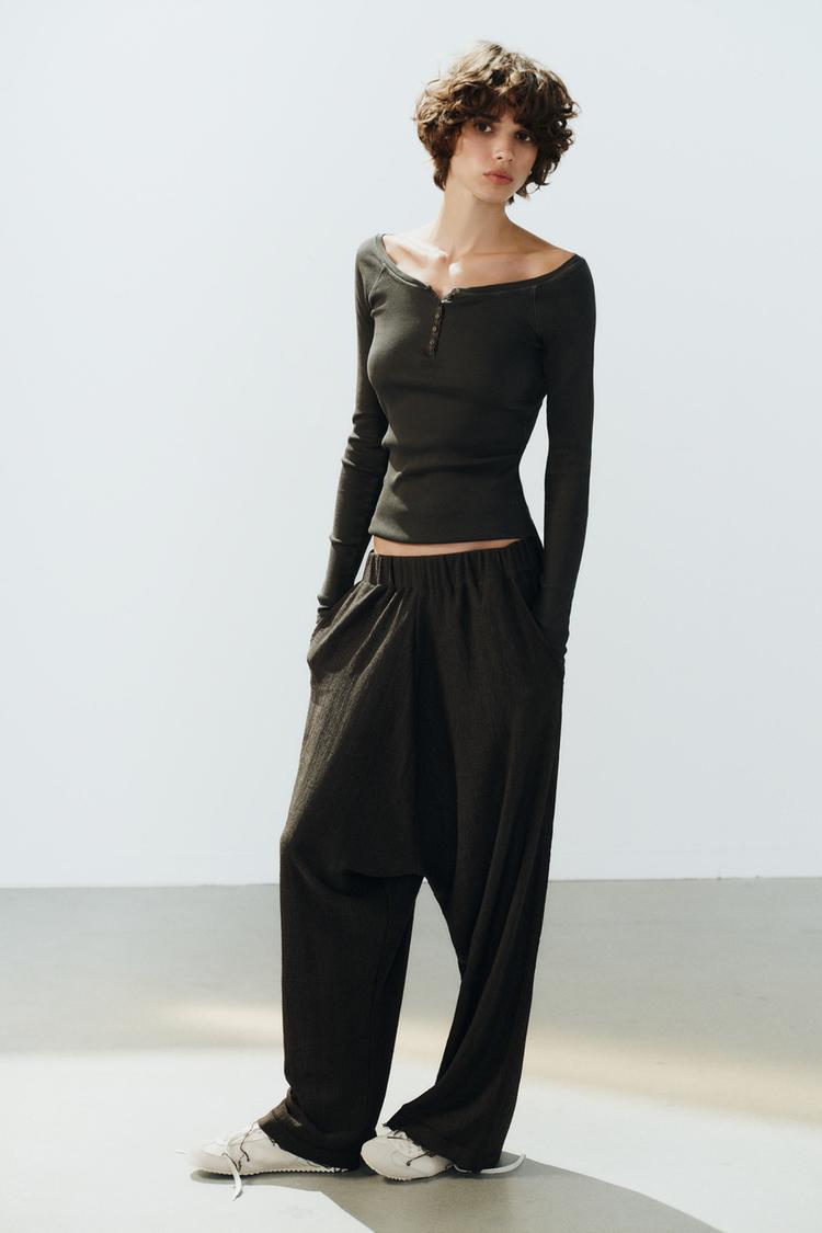 PANTALON VOLUME AVEC POCHES