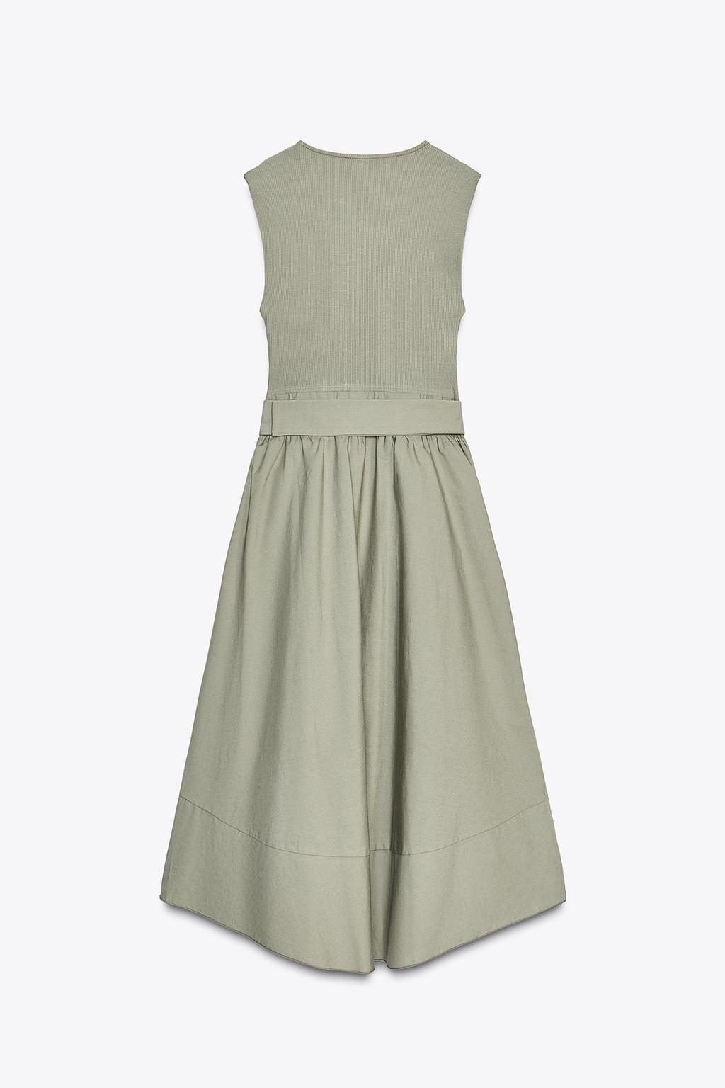 ROBE COMBINÉE AVEC CEINTURE